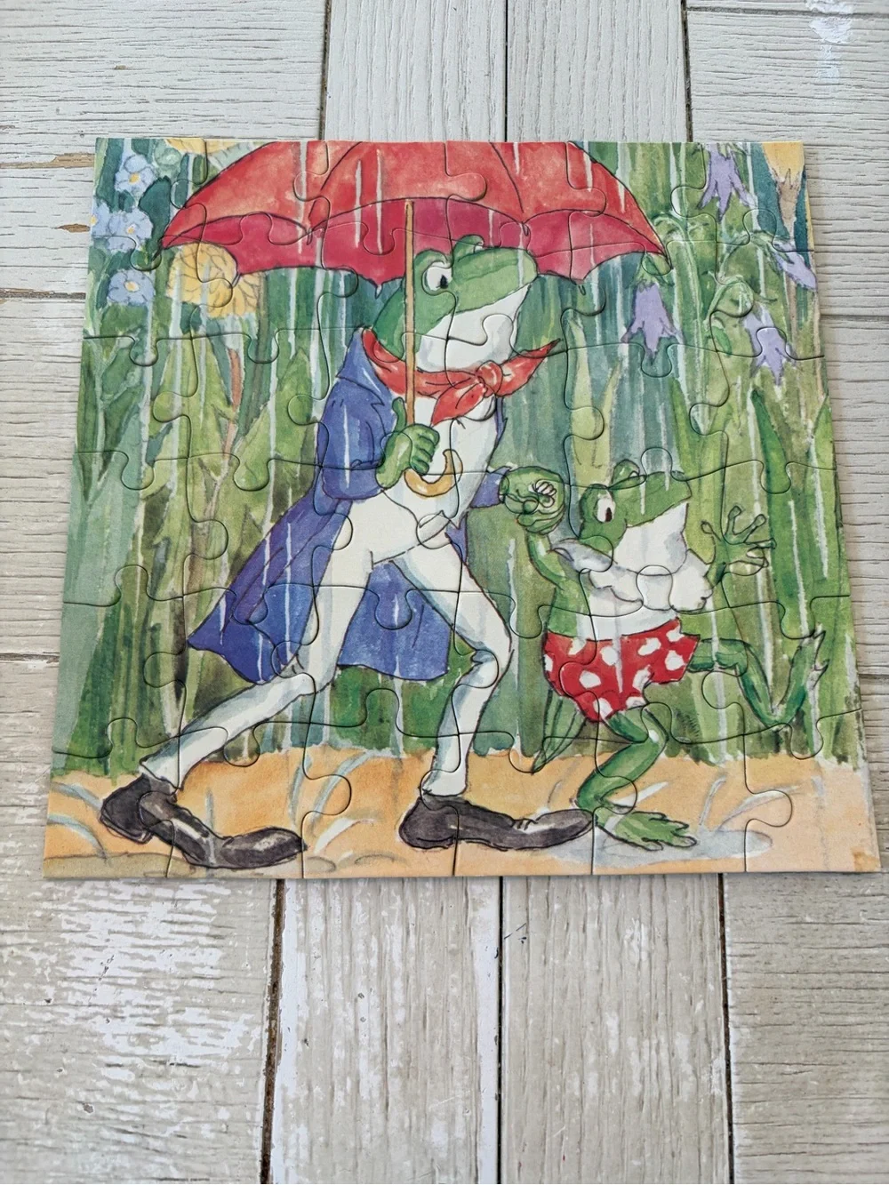 Vintage 1982 Authentic Ida Bojhatta Jigsaw Puzzle, 36 Pcs 7.5x7.5